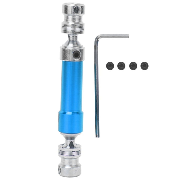 Метални CVD резервни части за заден задвижващ вал, подходящи за RC кола WLtoys 12428 12423 1/12