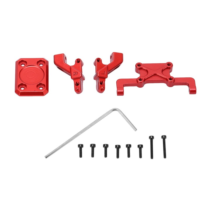 Kit de montare a carcasei din spate a caroseriei din aluminiu RC pentru piese de upgrade pentru AXIAL SCX24 AXI00002 1/24 RC Enforose