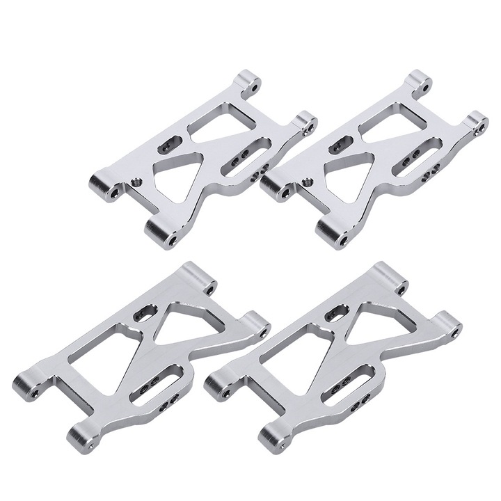 Set brat oscilant fata spate Piese de actualizare metalice pentru masina RC Wltoys 144001 1/14 4WD (Titane) Enforose