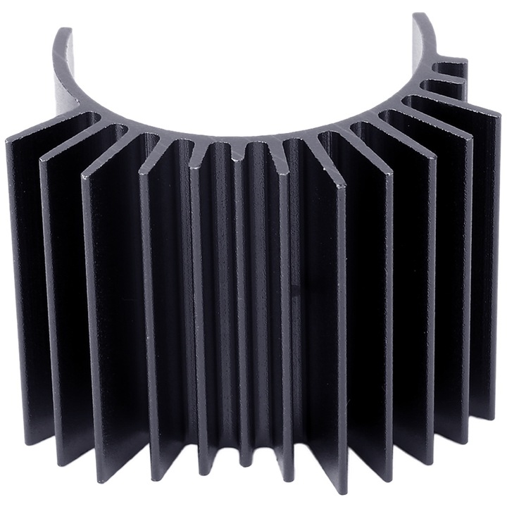 Aripioara de racire a radiatorului din aliaj de aluminiu pentru piese de motor auto RC 1/10 540/550 (negru) Enforose