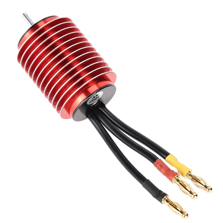 Motor fara perii 3650 cu 4 poli 4000KV pentru modelul de barca de masina RC 1/10