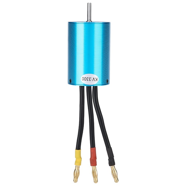 Motor fara perii 3650 cu 4 poli 3300KV pentru modelul de barca de masina RC 1/10