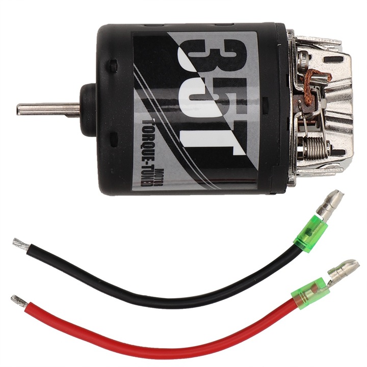 Motor cu perii 540 cu perie de carbon inlocuibila pentru masina RC cu senile axiale 1/10 (MT540-35T)