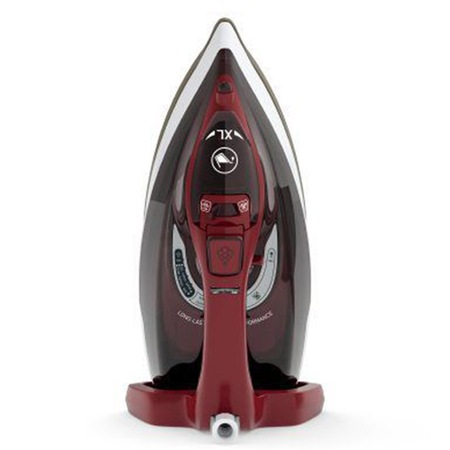 Fier de calcat Tefal Ultimate Anti-calc FV9775, 3000W, 0.35 l, Talpa Durilium Airglide Autoclean, 230 g/min, colector anticalcar, oprire automata, Visiniu