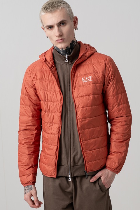 EA7, Geaca cu umplutura de puf, Rosu stins