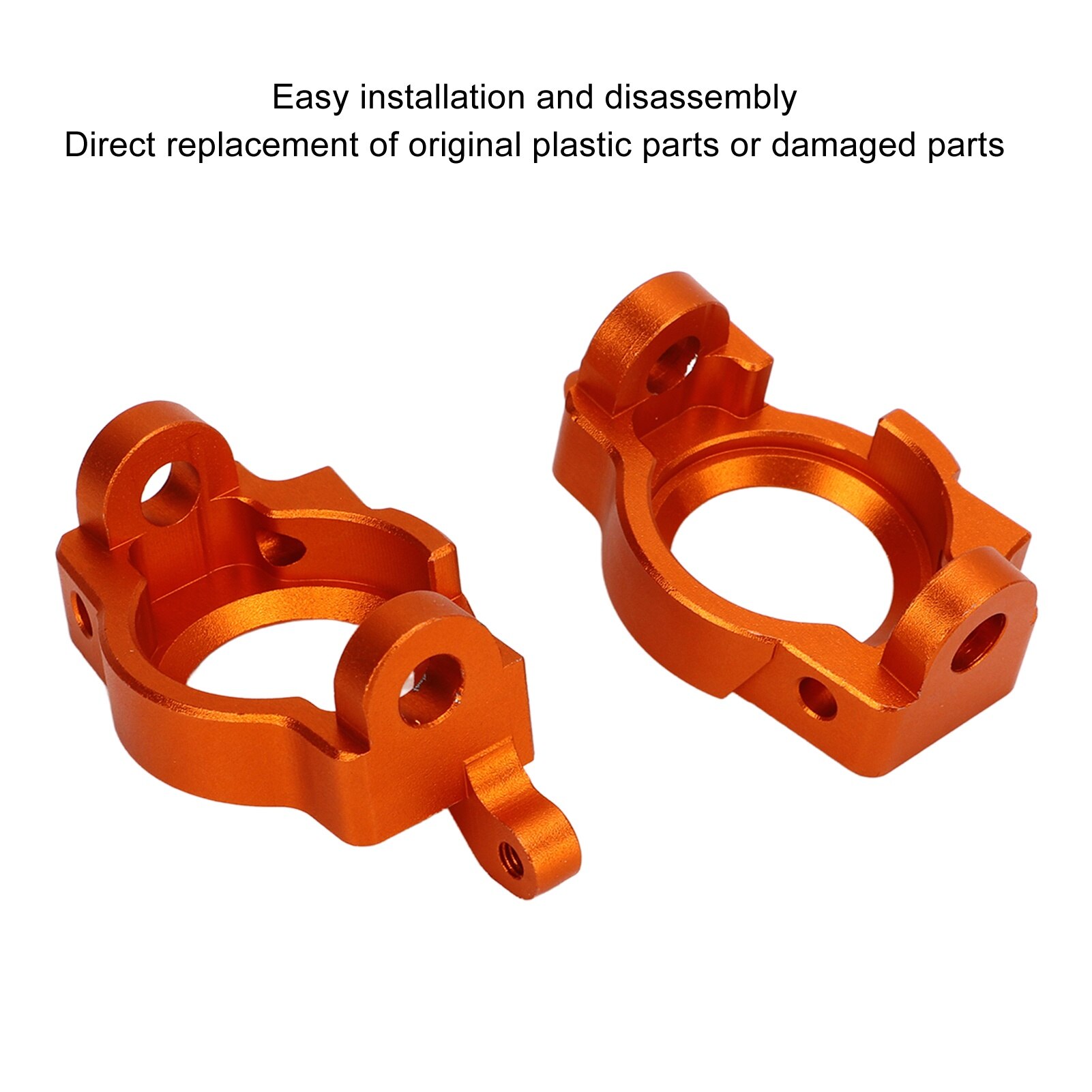 Shanpu Axe De Roue Arrière En Métal Pour ZD -10 DBX10 – Pièces De Rechange 1/10 RC, Lot De 2, Renforcement Durable
