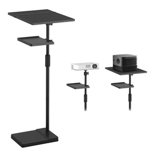 Suport Videoproiector reglabil pe inaltime (122 cm - 154 cm) cu tava de depozitare, pentru birou acasa si spatii comerciale