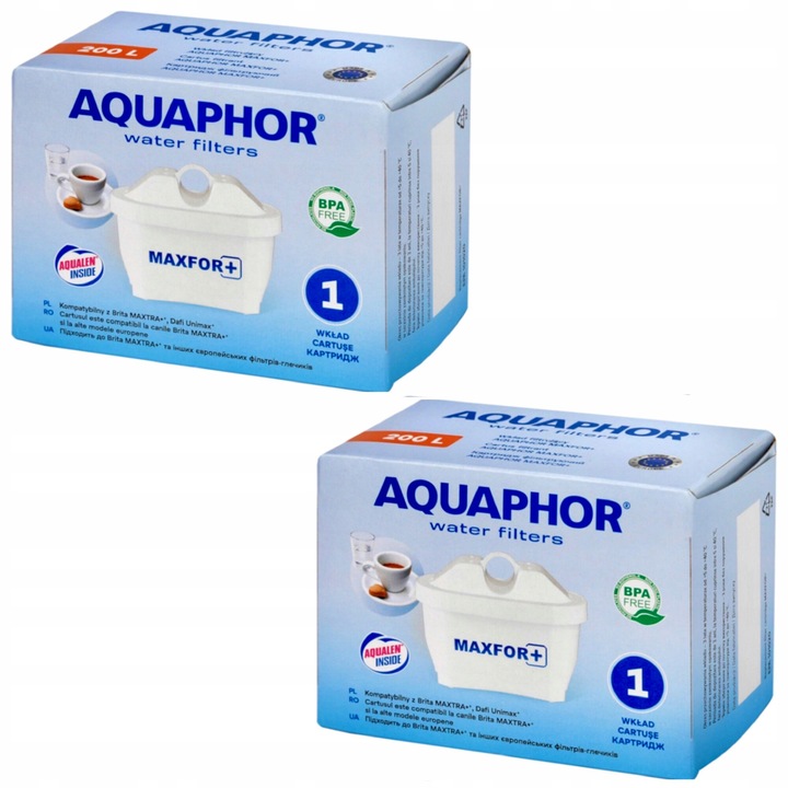 Aquaphor Maxfor+ cartus filtrant 2 buc