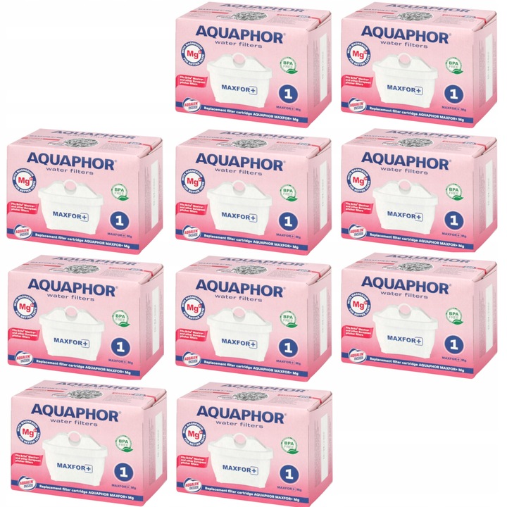 Aquaphor Maxfor+ Mg cartus de filtrare 10 buc