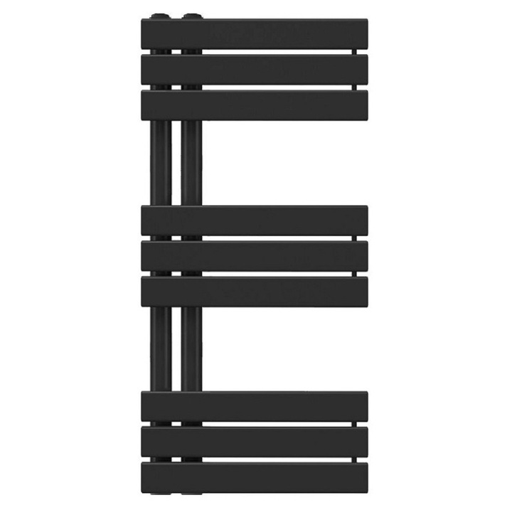 Calorifer baie SOPHIA din Rebison, negru, 850x400 mm