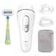 Braun IPL Silk expert Pro 3 PL3132, pentru indepartarea parului la domiciliu, husa, aparat de ras Venus, cu 2 capete