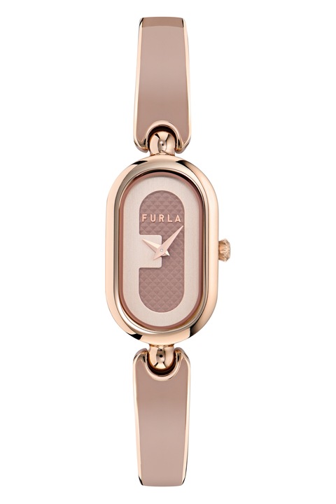 Furla, Ceas de otel inoxidabil, Auriu rose, Roz prafuit