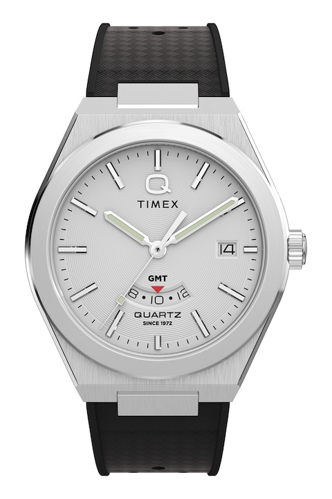 Timex, Ceas analog Continental - 39 mm, Negru