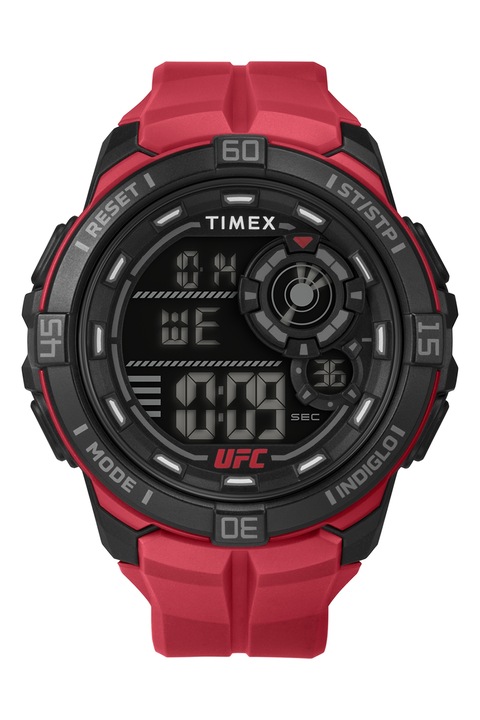 Timex, Ceas digital UFC Rush - 52 mm, Rosu