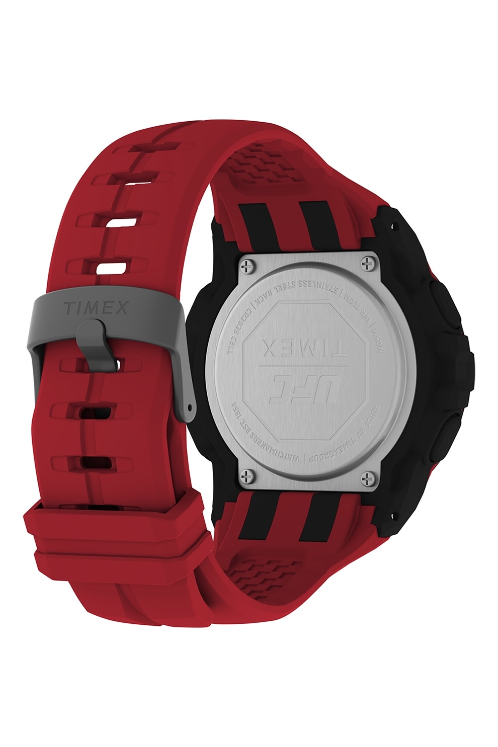 Timex, Ceas digital UFC Rush - 52 mm, Rosu - eMAG.ro