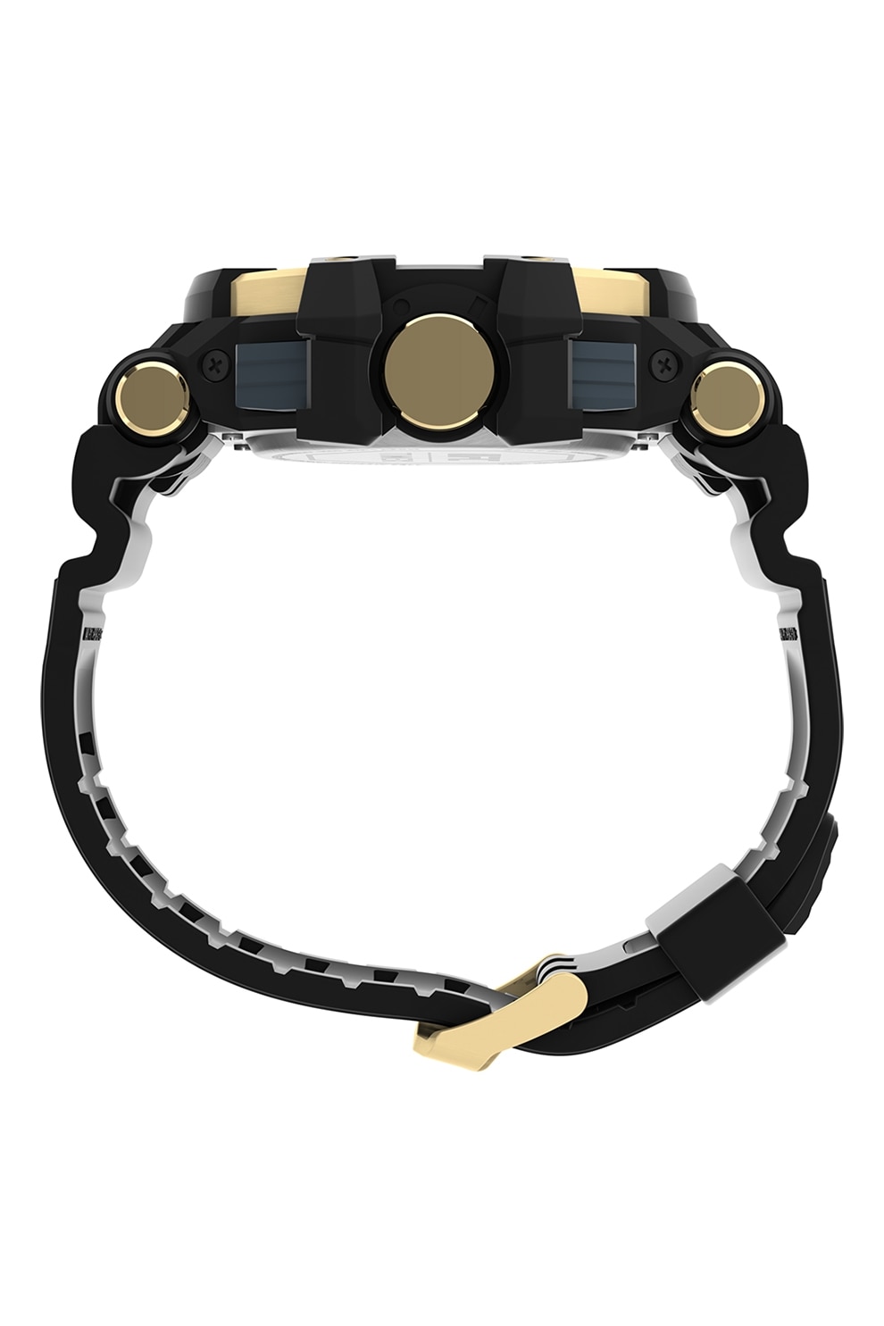 Timex, Ceas analog si digital UFC Combat - 53 mm, Negru - eMAG.ro