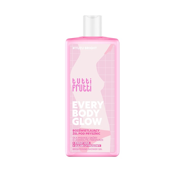Farmona Everybody Glow Tutti Frutti tusfürdő AHA-val és citrusolajjal, 400 ml
