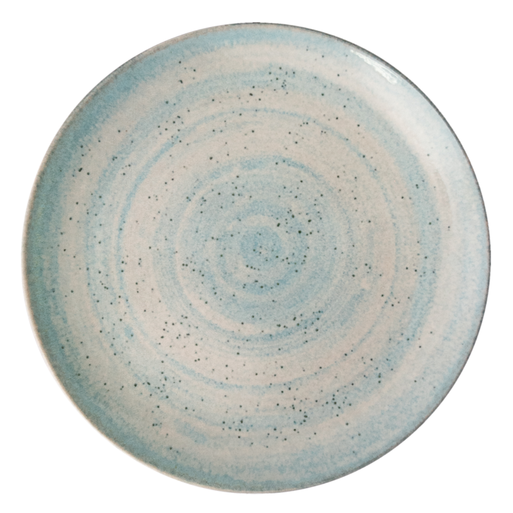 Farfurie intinsa, 26 cm, Marshmallow, Cesiro, Multicolor