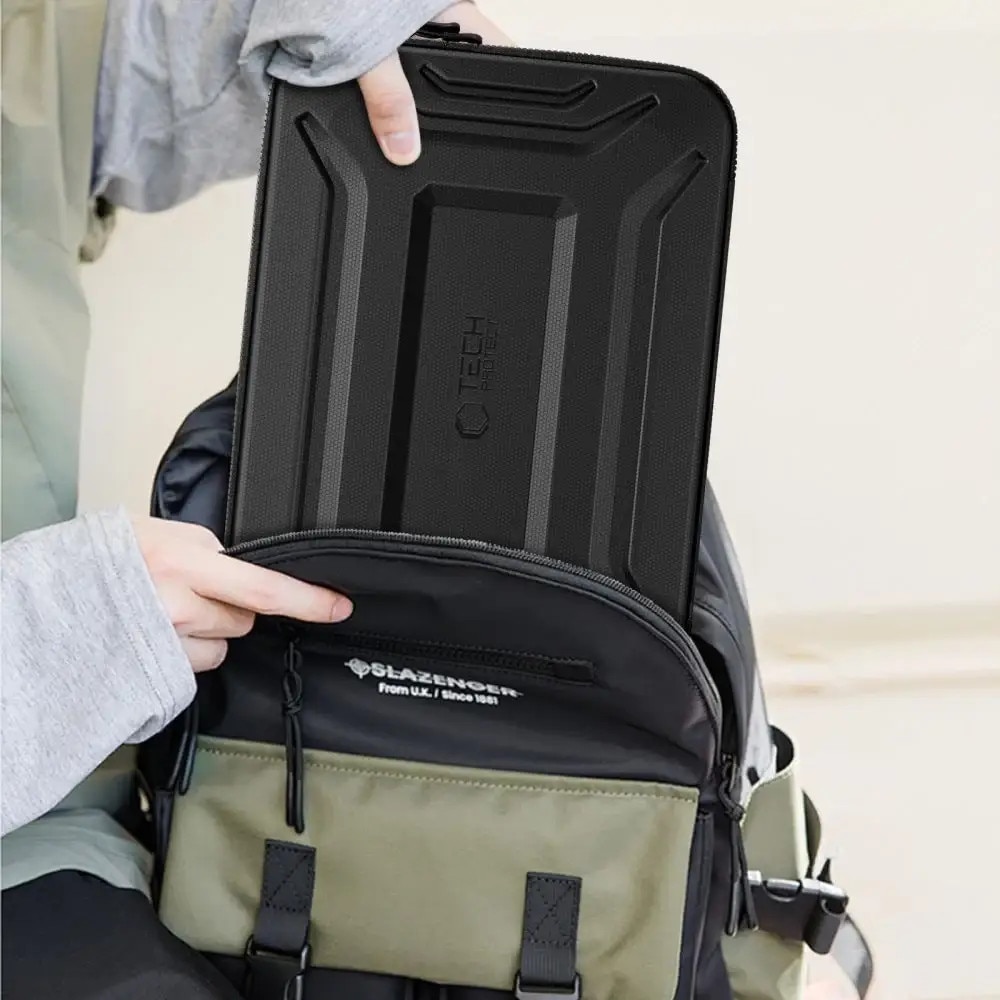 Husa TECH-PROTECT Kevlar Pro compatibila cu laptop 15/16 inch Black
