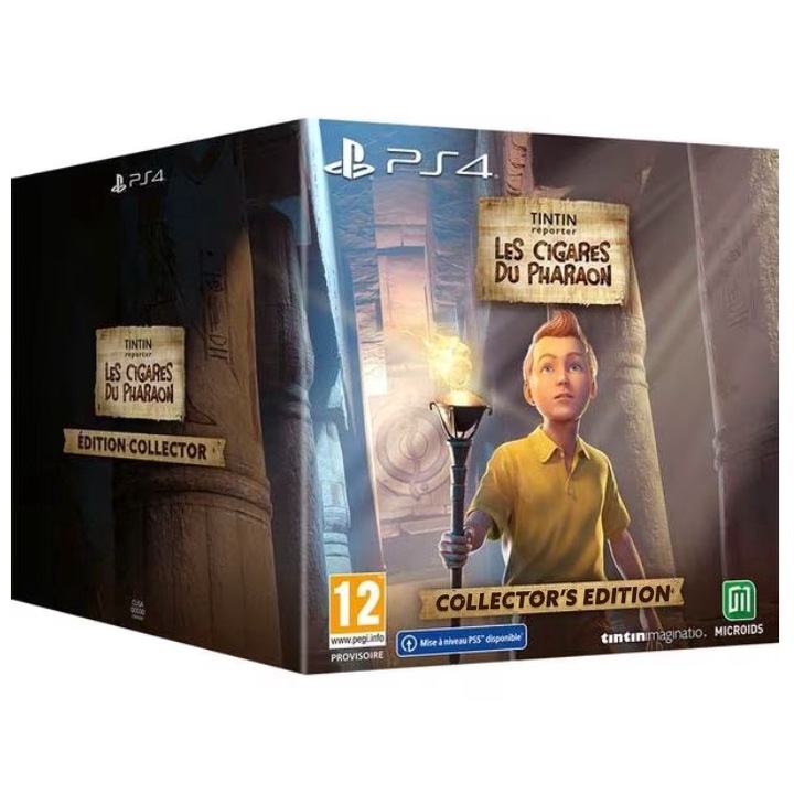 Tintin Reporter Cigars Of The Pharaoh Collector's Edition PlayStation 4 Játékszoftver