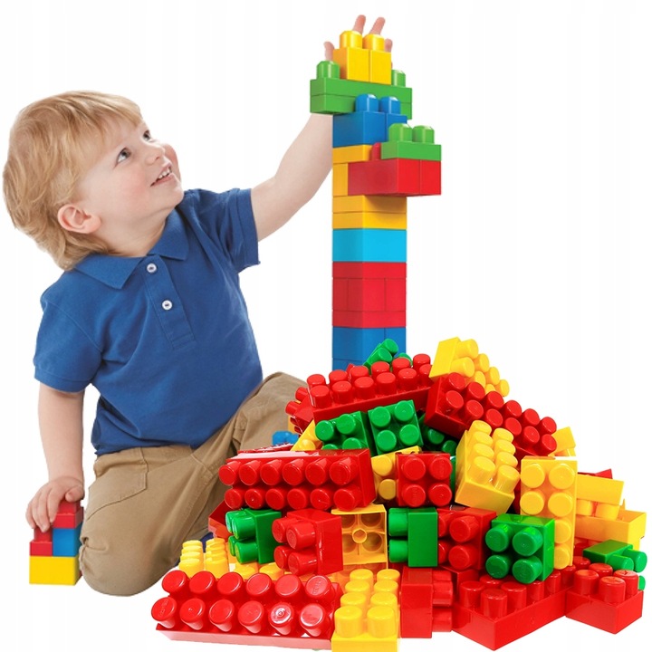 Set de constructie Baczek, 140 elemente, multicolor, 28mm