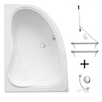 pachet cada acril kring cristal 150x100x41cm dreapta cu suport metalic si sifon imagen 23_0_
0