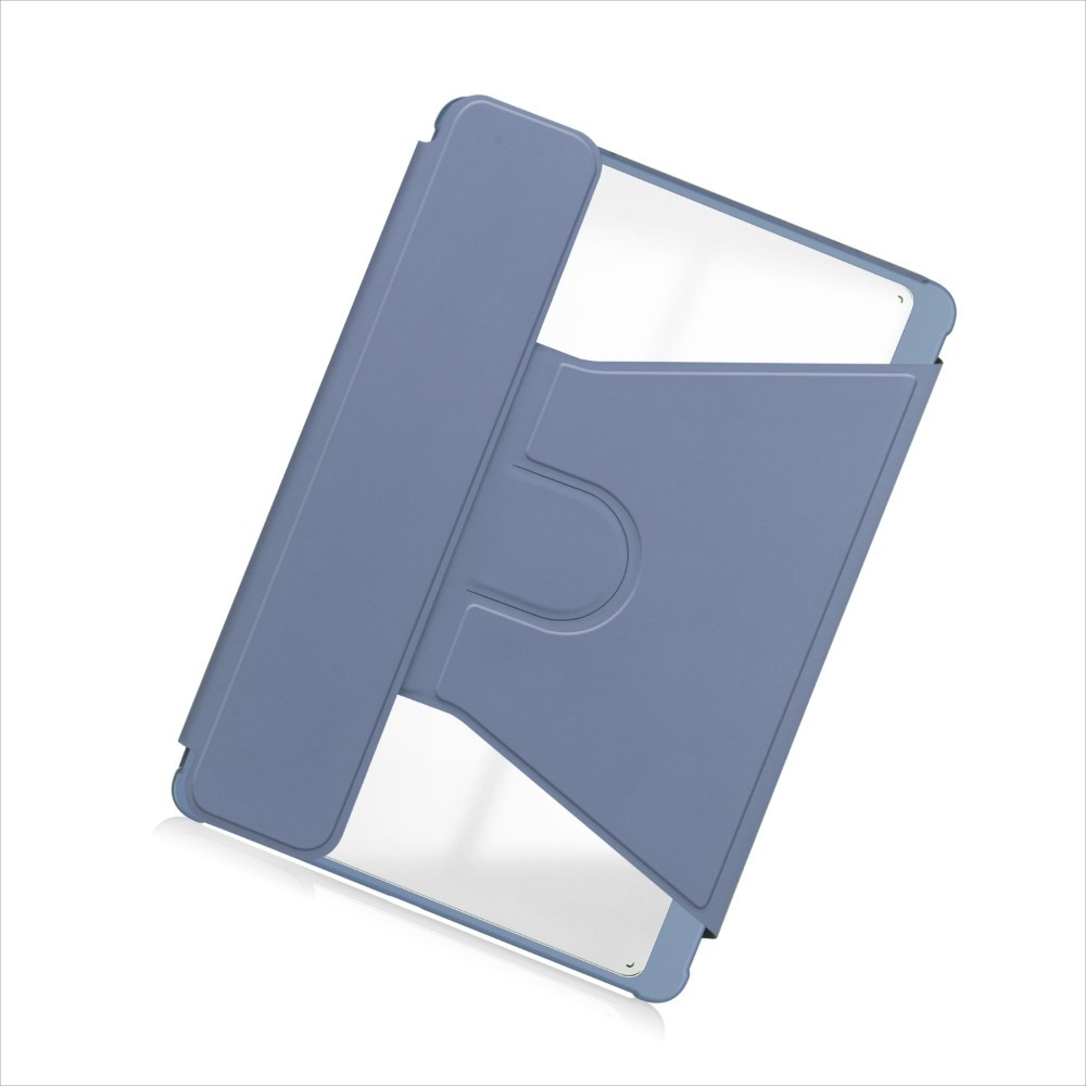 Husa tableta, Compatibil cu pentru Samsung Galaxy Tab S9 FE, Design suport 360 de grade, functie automata de somn / trezire, design magnetic, tastatura detasabila, incizie precisa, anti picatura, violet lavanda