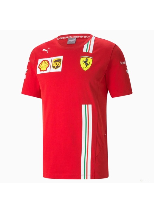 Puma Ferrari Charles Leclerc Környakú Póló L