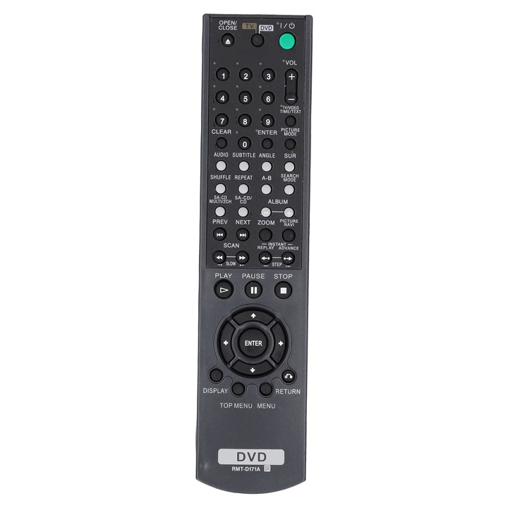 Telecomanda Enforose RMT-D171A pentru DVD, ABS, 80g, fara baterii