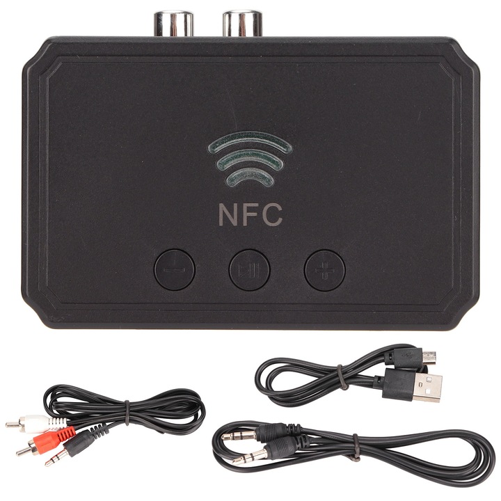 Receptor T36 NFC Bluetooth 5.0, Enforose, Negrum 3.5mm