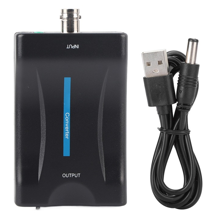 Convertor ABS BNC la HDTV, Monitorizare la adaptor HDTV Afisare Conversie fara pierderi de inalta definitie 1080P/720P, Enforose