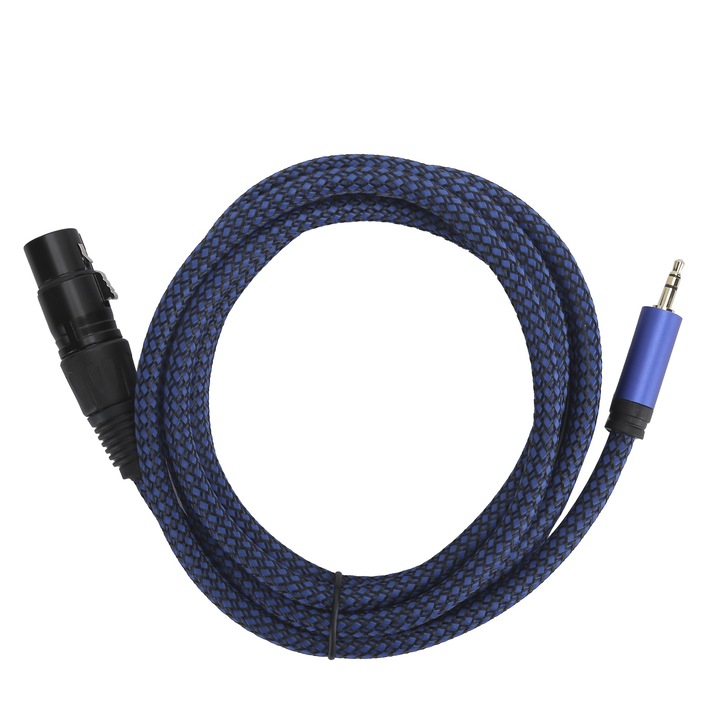 Cablu de semnal echilibrat JORINDO XLR mama la mufa de 3,5 mm Cablu de conectare pentru cablu de microfon XLR la 1/8 inch
