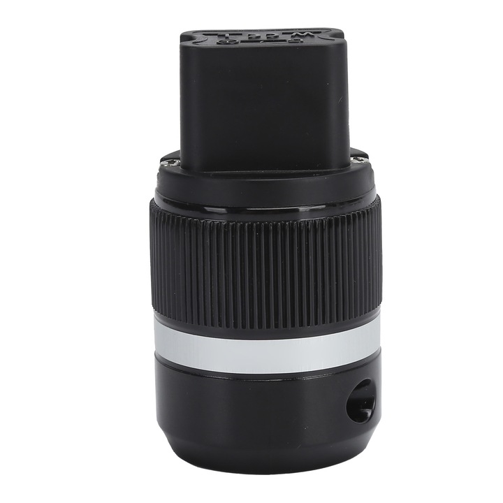 Monosaudio F120G Tiszta réz IEC anya tápcsatlakozó 6mm-17mm kábelhez és vezetékekhez 20A/100-250V