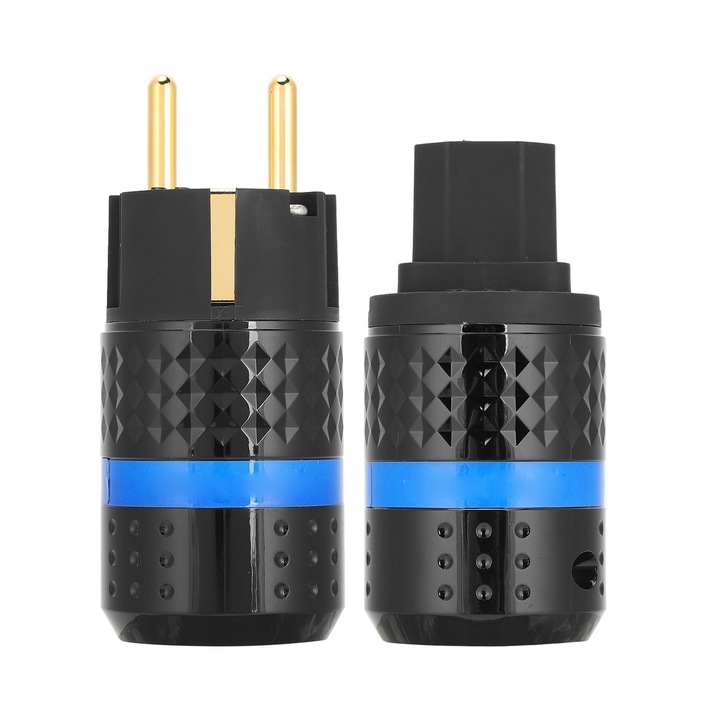 IEC csatlakozó, Enforose, 100-250V, Réz