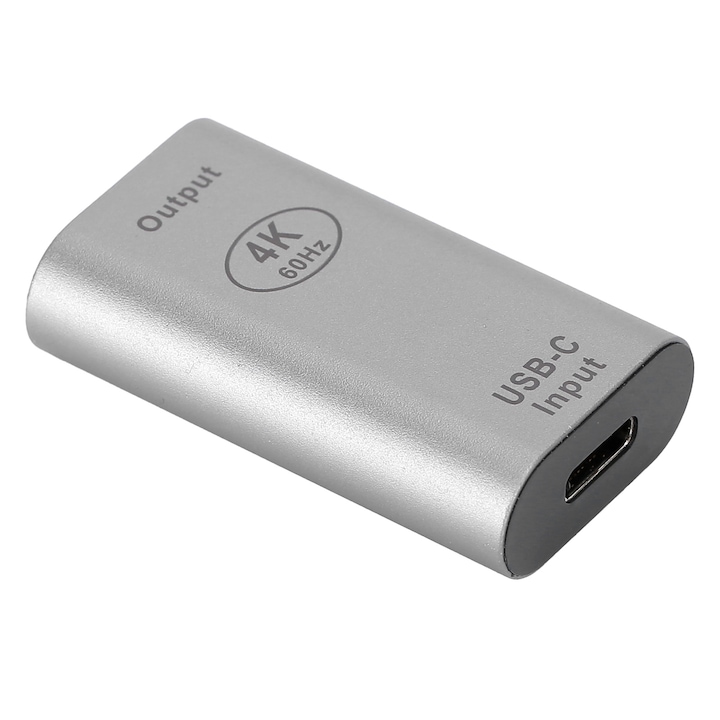 Adaptor USB-C mama la HDMI mama Mini Convertor video 4K 60Hz, pentru Windows Android, Enforose