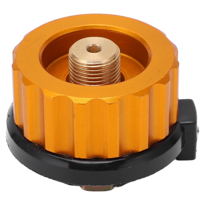 Газов адаптер за къмпинг печка Enforose, автоматично изключване, размери 35 мм x 27 мм, устойчив на корозия