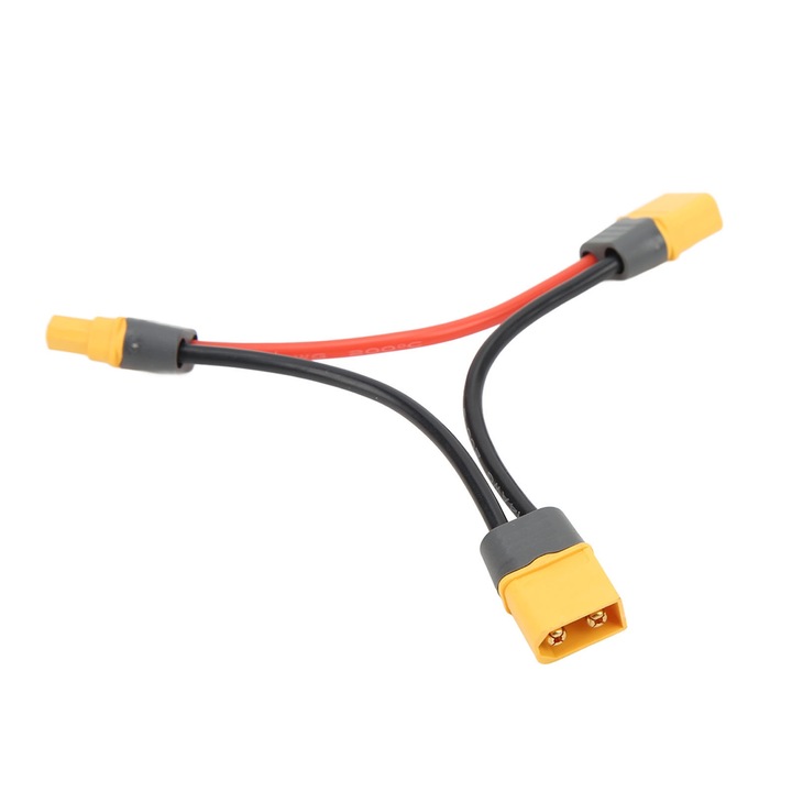 XT60H Baterie Seria Conector Adaptor Cablaj 2 Masculi 1 Femeie pentru RC Baterie Lipo Elicopter Quadcopter