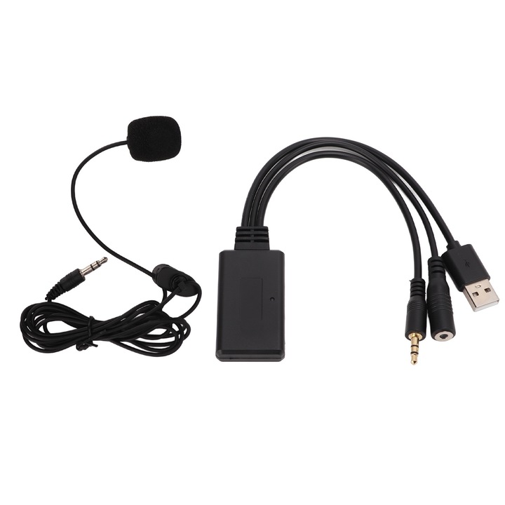Adaptor microfon handsfree Bluetooth, Enforose, pentru Cooper Z4 E60 E63 E64 E66 E81 E90, 1500mm, ABS