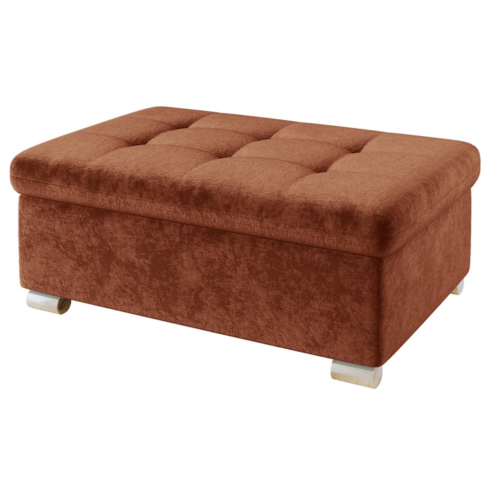 Taburet mare Tony, MIRJAN24, portocale, 70x96x41 cm