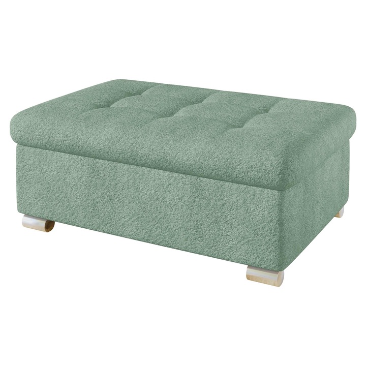 Taburet mare Tony, MIRJAN24, albastru deschis, 70x96x41 cm