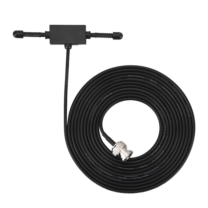 Suport pentru antena radio, Enforose, pentru scaner auto, cu banda completa mobila de 10 ft, cu conector BNC