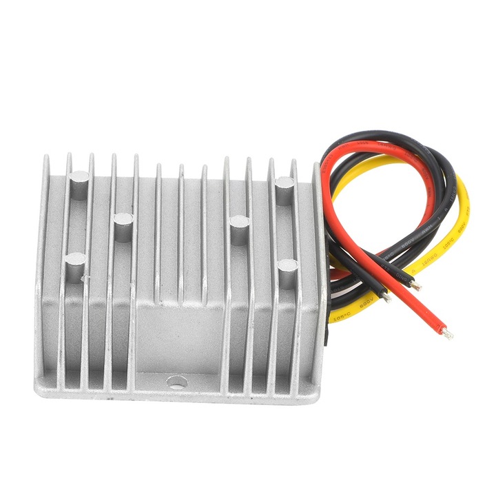 Convertor DC 36V la 12V, Enforose, 10A, 120W, carcasa din aluminiu, protectie automata