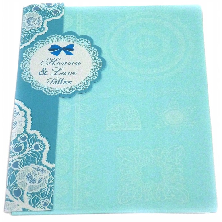 Set tatuaje temporare, Adar, 12 foi