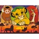 Puzzle, Lisciani, Regele Leu, Puzzle cu doua fete 4 x 48 piese