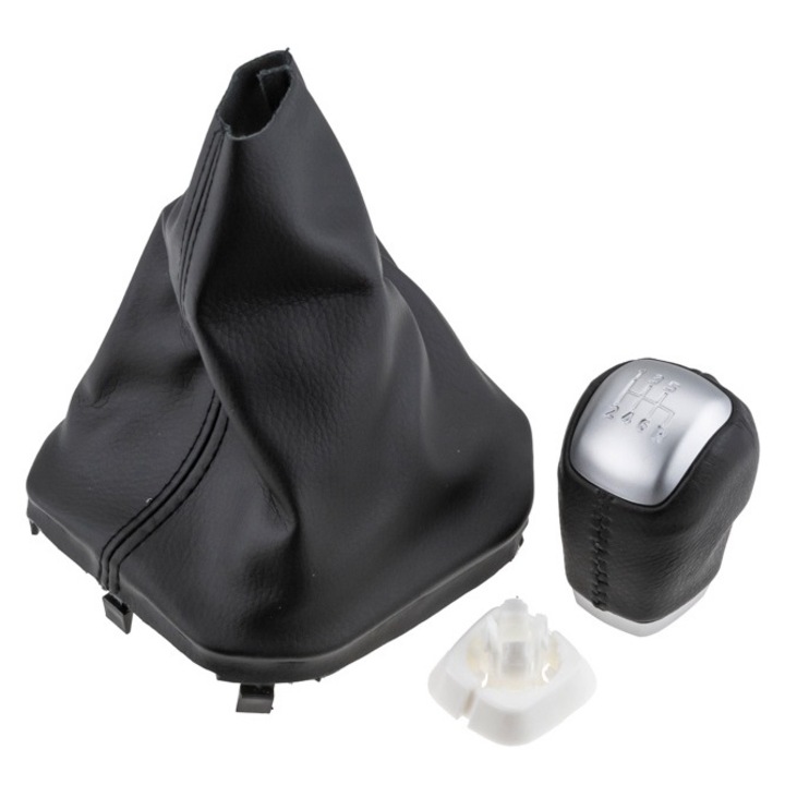 Sebességváltó gomb készlet + bőr hüvely LAND ROVER RANGE ROVER EVOQUE 2012-2019 6 sebesség