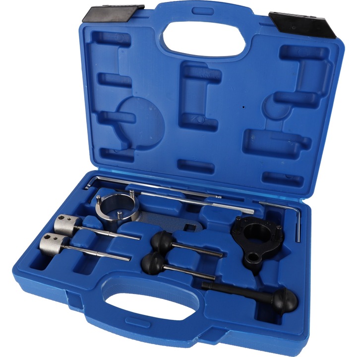 Set de blocaje pentru distributie, Luxtom, Vag, 1.6 / 2.0 cr tdi, Pentru demontarea curelei de distributie, 7 unelte