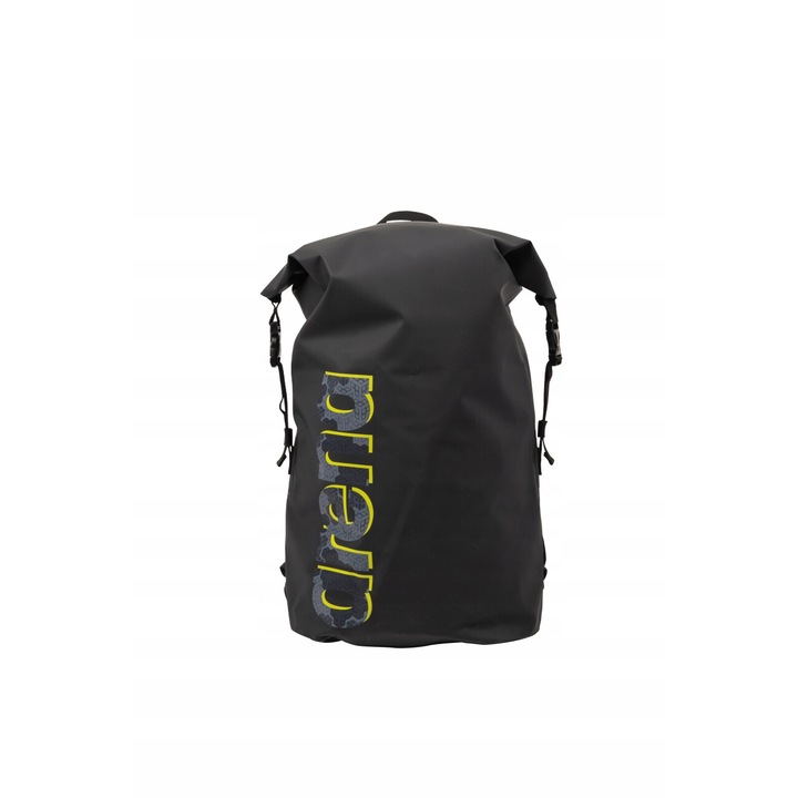Rucsac sportiv Arena, model Dry Backpack, capacitate 20l, culoare neagra, dimensiuni 45x30,5x16,5cm