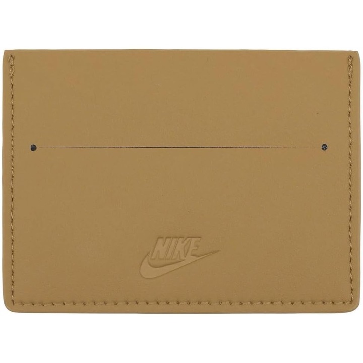 Portofel barbati Nike Air Force 1, poliuretan/poliester, 3 compartimente pentru carduri, 12x8.5x0.5cm