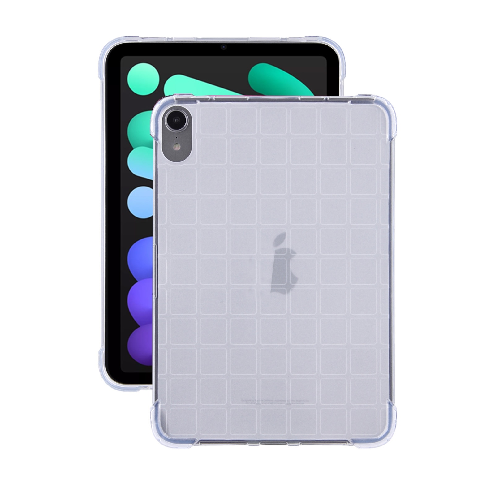 Husa tableta compatibila cu iPad Mini 6, Transparenta, Gradient, TPU