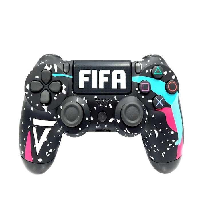 Ps4 Controller Emag Controller pentru Playstation 4 PS4 Wireless, FIFA BLACK - eMAG.ro